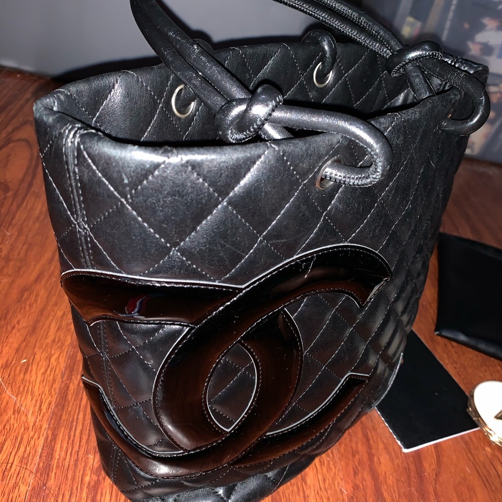 Chanel purse matching wallet